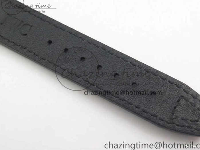 MIROTIME 0504 Affordable Mark XVII IW326501 FKF 1:1 Best Edition Black Dial on Black Leather Strap 7131